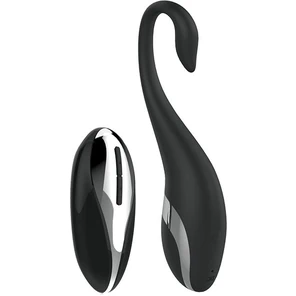  Черное виброяйцо NAGHI NO.36 RECHARGEABLE REMOTE EGG 
