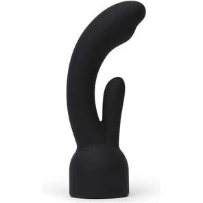  Черная насадка на вибратор Doxy Rabbit Vibrator Doxy Attachment 