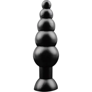  Черная анальная цепочка Large Anal Bead 18,5 см 