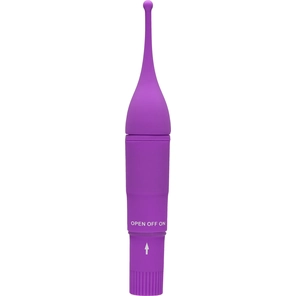  Фиолетовый клиторальный вибромассажер Clitoral Tickler 16,2 см 