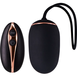  Черное виброяйцо с пультом ДУ LUXURY POWER REMOTE BULLET 