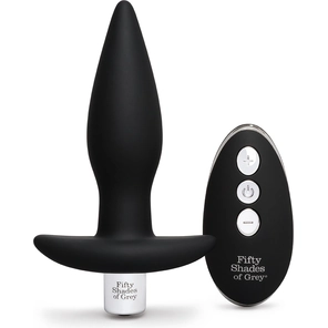  Черная вибровтулка Relentless Vibrations Remote Control Butt Plug 11,4 см 