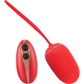  Красное виброяйцо Remote Controlled Love Ball с пультом ДУ 