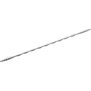  Серебристый уретральный плаг Dip Stick Special 26,7 см 