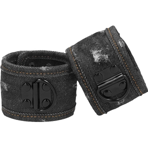  Черные джинсовые наножники Roughend Denim Style 