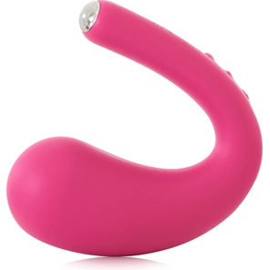 Ярко-розовый вибратор Dua G-spot Clitoral Wearable Vibrator 17,8 см 