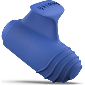  Синий вибростимулятор на пальчик Bteased Basic Finger Vibrator 