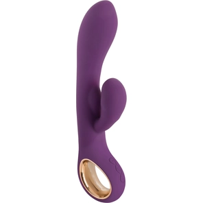  Фиолетовый вибростимулятор-кролик Rabbit Petit 18,7 см 