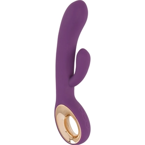  Фиолетовый вибростимулятор-кролик Rabbit Grand 23,8 см 