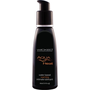  Согревающий лубрикант на водной основе Wicked AQUA HEAT 60 мл 