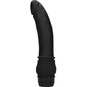  Черный вибромассажер Multispeed G-Spot Vibrator 19 см 
