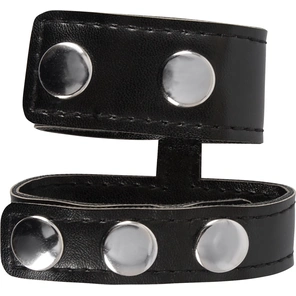  Утяжка для пениса и мошонки Cock Strap with Ball Stretcher 
