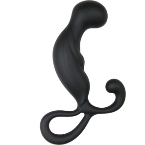  Черный стимулятор простаты Prostate Massager 14 см 