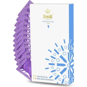  Супертонкие презервативы AMOR Thin 12 шт 