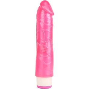  Розовый вибратор-реалистик Sexy Whopper 20,2 см 