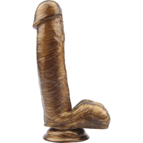  Золотистый фаллоимитатор Heywood Jablome 17,8 см 