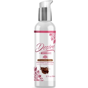  Женская смазка на водной основе с ароматом шоколада Desire Flavored Lubricant Chocolate Kiss 59 мл 