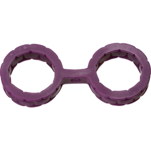  Фиолетовые силиконовые наручники Style Bondage Silicone Cuffs Small 