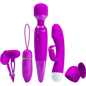  Женский вибронабор Purple Desire 