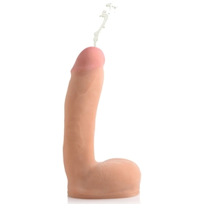  Телесный фаллоимитатор Squirting Dildo 21,6 см 