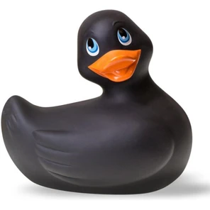  Чёрный вибратор-утенок I Rub My Duckie 