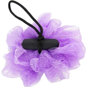  Фиолетовая губка для ванны с вибропулей Vibrating Bath Sponge 