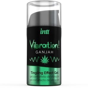  Жидкий интимный гель с эффектом вибрации Vibration! Ganjah 15 мл 