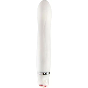  Белый вибратор VIBE THERAPY DREAM из силикона 16 см 