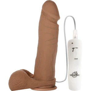 Реалистичный вибратор из Realistic Cock UR3 Brown 24 см 
