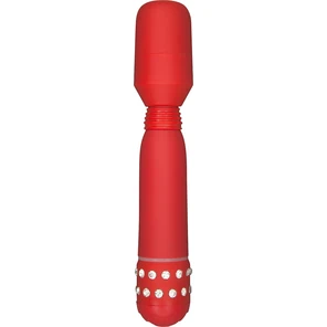  Красный массажер CRYSTAL FLEX MASSAGER 17,5 см 