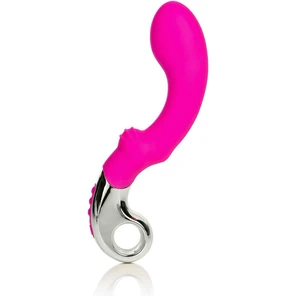  Розовый вибратор Embrace G-wand 21 см. 