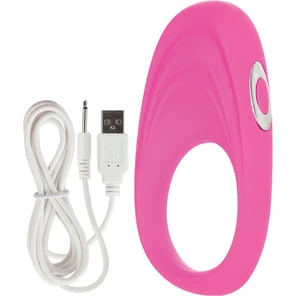  Розовое виброкольцо Embrace pleasure rings 