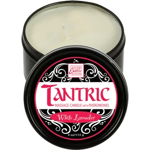  Массажная свеча Tantric Soy White Lavender 
