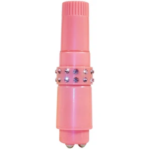  Розовая виброракета DIAMOND POCKET ROCKET 10 см 