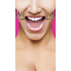  Розовый расширяющий кляп Hook Gag 