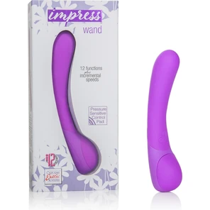  Фиолетовый вибромассажер Impress Wand 12 см 
