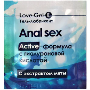  Гель-лубрикант Lovegel E в одноразовой упаковке 4 гр 