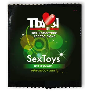  Гель-лубрикант SexToys в одноразовой упаковке 4 гр 
