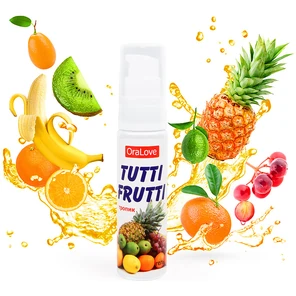  Гель-смазка Tutti-Frutti со вкусом тропических фруктов 30 гр 