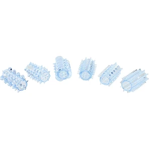  1 голубая насадка POWER PENIS SLEEVE SET 
