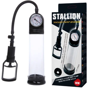  Вакуумная помпа Stallion с манометром 