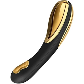  Премиум-вибромассажер Flamingo Rechargeable с нагревом 18 см 