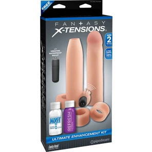  Комплект телесных насадок и колец Ultimate Enhancement Kit 
