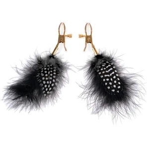 Зажимы на соски с пёрышками Feather Nipple Clamps 