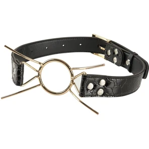  Золотистый расширитель для рта Gold Deluxe Spider Gag 
