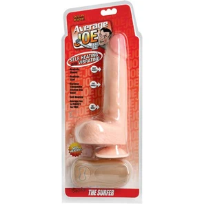  Фаллоимитатор на присоске с вибрацией и подогревом The Surfer Brody Vibrating/Heating 15 см 