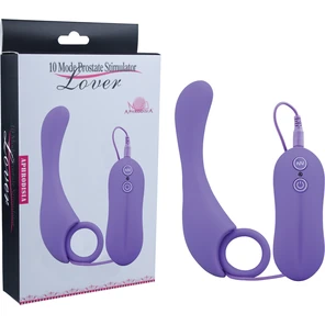  Фиолетовый вибростимулятор простаты Prostate Stimulator-Lover 13 см 
