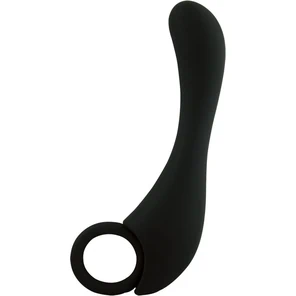  Чёрный стимулятор простаты Prostate Stimulator Lover 13 см 
