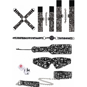  Набор для бондажа с принтом Printed Bondage Kit 