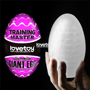  Мастурбатор-яйцо Giant Egg Grind Ripples Edition 
